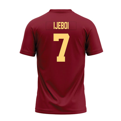 Minnesota - NCAA Football : Fame Ijeboi - Maroon Premium Football Jersey-1