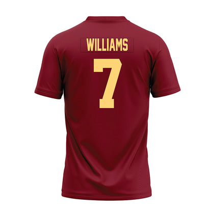 Minnesota - NCAA Football : Tyler Williams - Maroon Premium Football Jersey