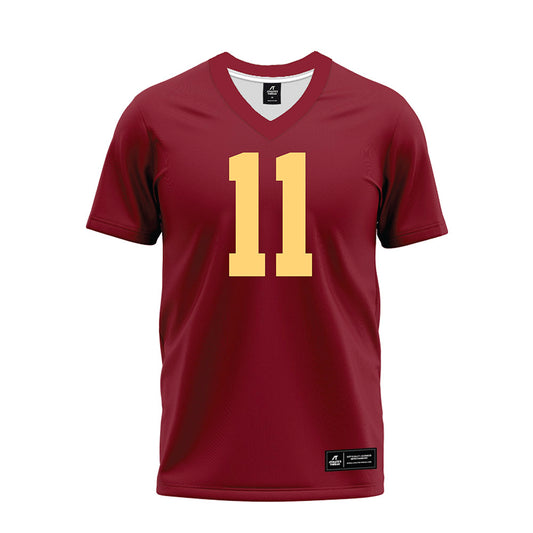 Minnesota - NCAA Football : Karter Menz - Maroon Premium Football Jersey-0