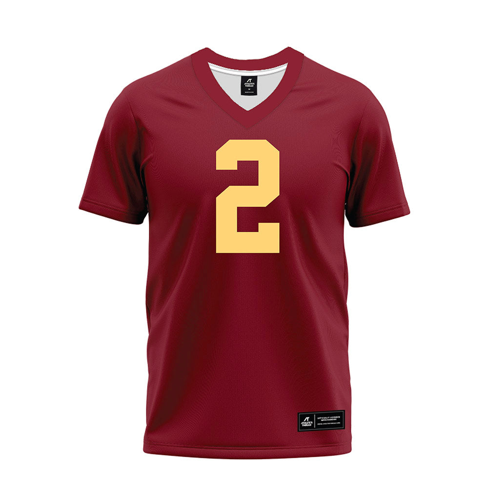 Minnesota - NCAA Football : A.J. Turner - Maroon Premium Football Jersey-0