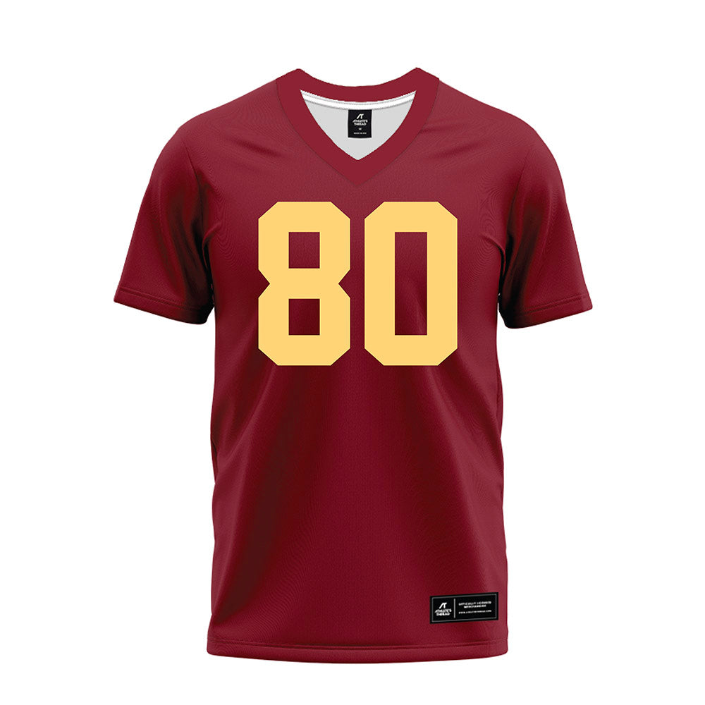Minnesota - NCAA Football : Alan Soukup - Maroon Premium Football Jersey-0