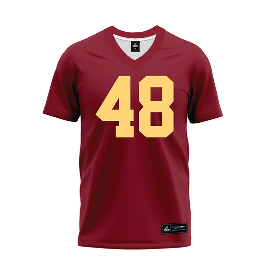 Minnesota - NCAA Football : Mason Carrier - Maroon Premium Football Jersey-0