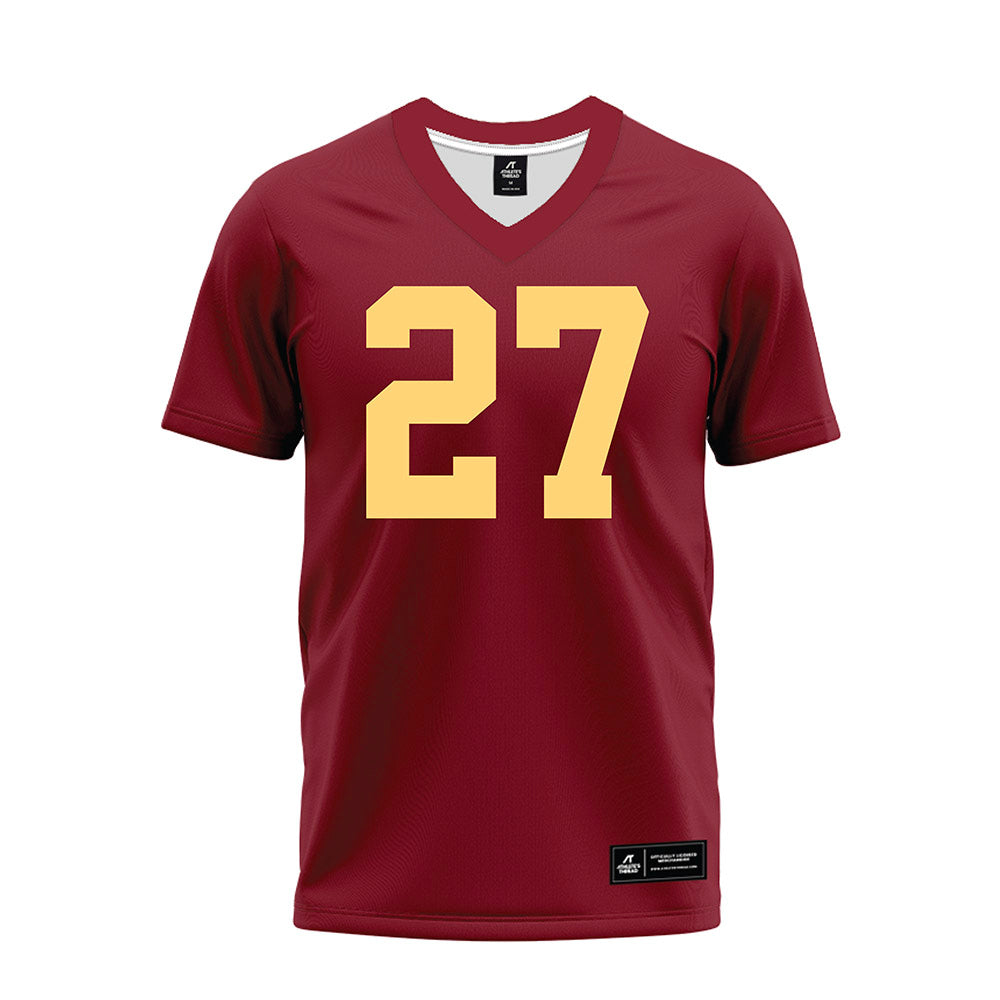 Minnesota - NCAA Football : Simon Seidl - Maroon Premium Football Jersey-0