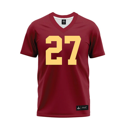 Minnesota - NCAA Football : Simon Seidl - Maroon Premium Football Jersey-0