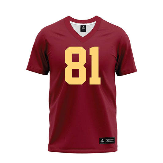 Minnesota - NCAA Football : Quentin Redding - Maroon Premium Football Jersey-0