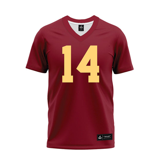 Minnesota - NCAA Football : Dylan Wittke - Maroon Premium Football Jersey-0