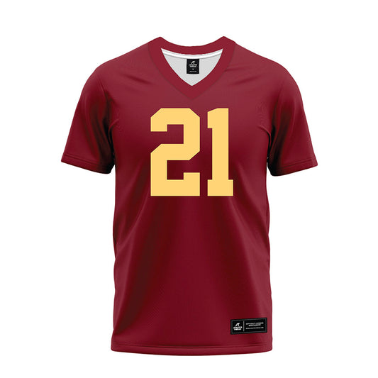 Minnesota - NCAA Football : Grant Washington - Maroon Premium Football Jersey-0