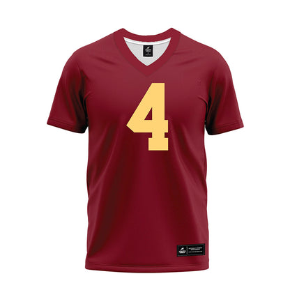 Minnesota - NCAA Football : ZaQuan Bryan - Maroon Premium Football Jersey-0