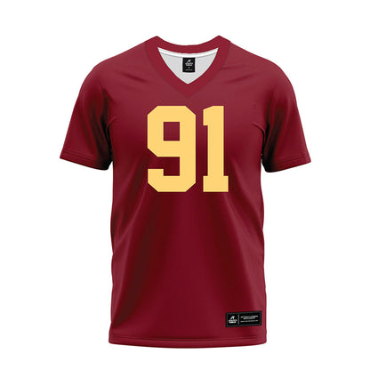 Minnesota - NCAA Football : Deven Eastern - Maroon Premium Football Jersey-0