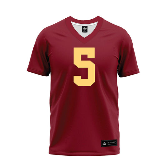Minnesota - NCAA Football : Jaylen Bowden - Maroon Premium Football Jersey-0