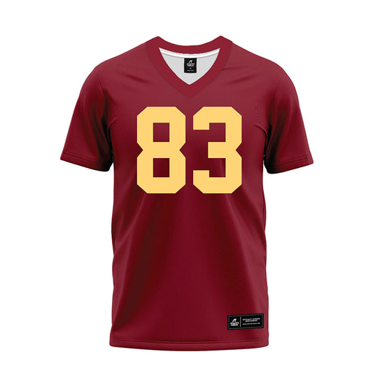 Minnesota - NCAA Football : Sam Peters - Maroon Premium Football Jersey-0