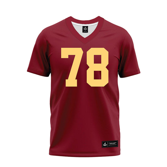 Minnesota - NCAA Football : Ashton Beers - Maroon Premium Football Jersey-0