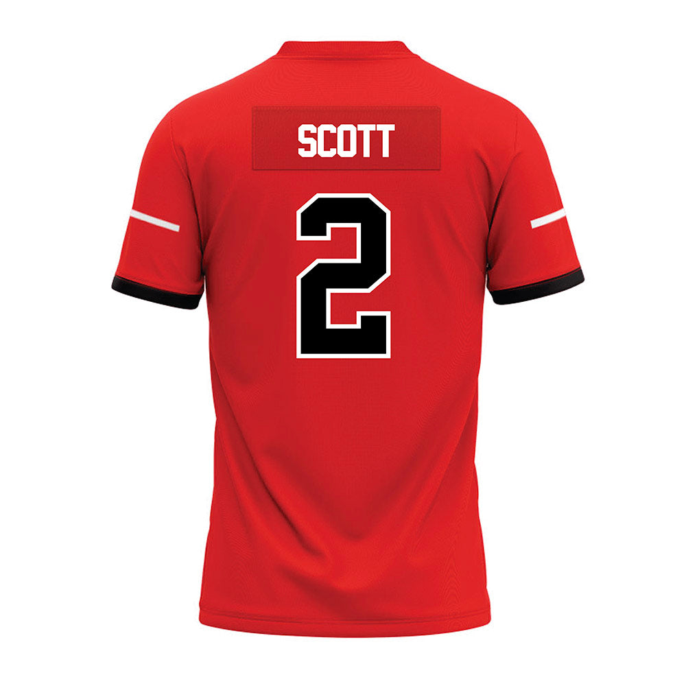 Campbell - NCAA Football : Kj Scott - Premium Football Jersey-1