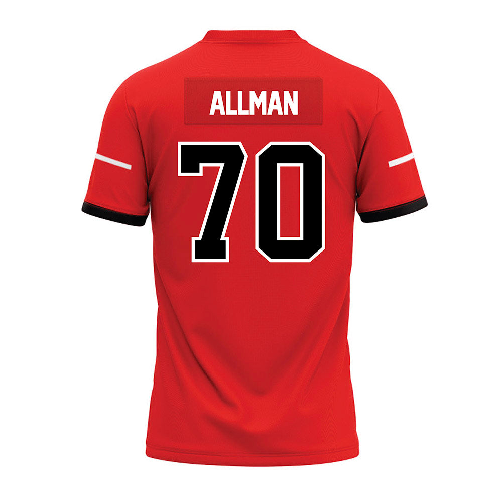 Campbell - NCAA Football : Ashton Allman - Premium Football Jersey