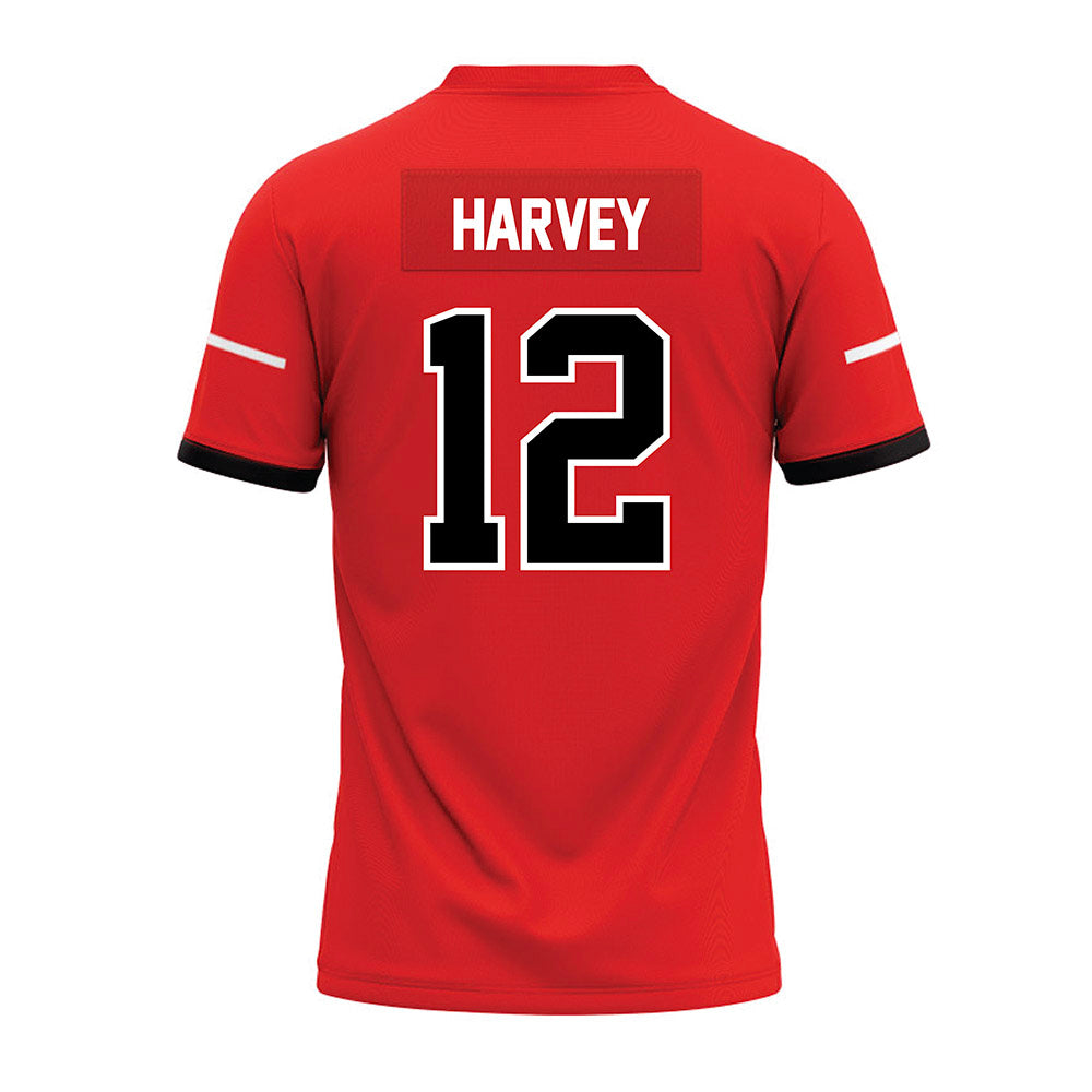 Campbell - NCAA Football : Grayson Harvey - Premium Football Jersey-1