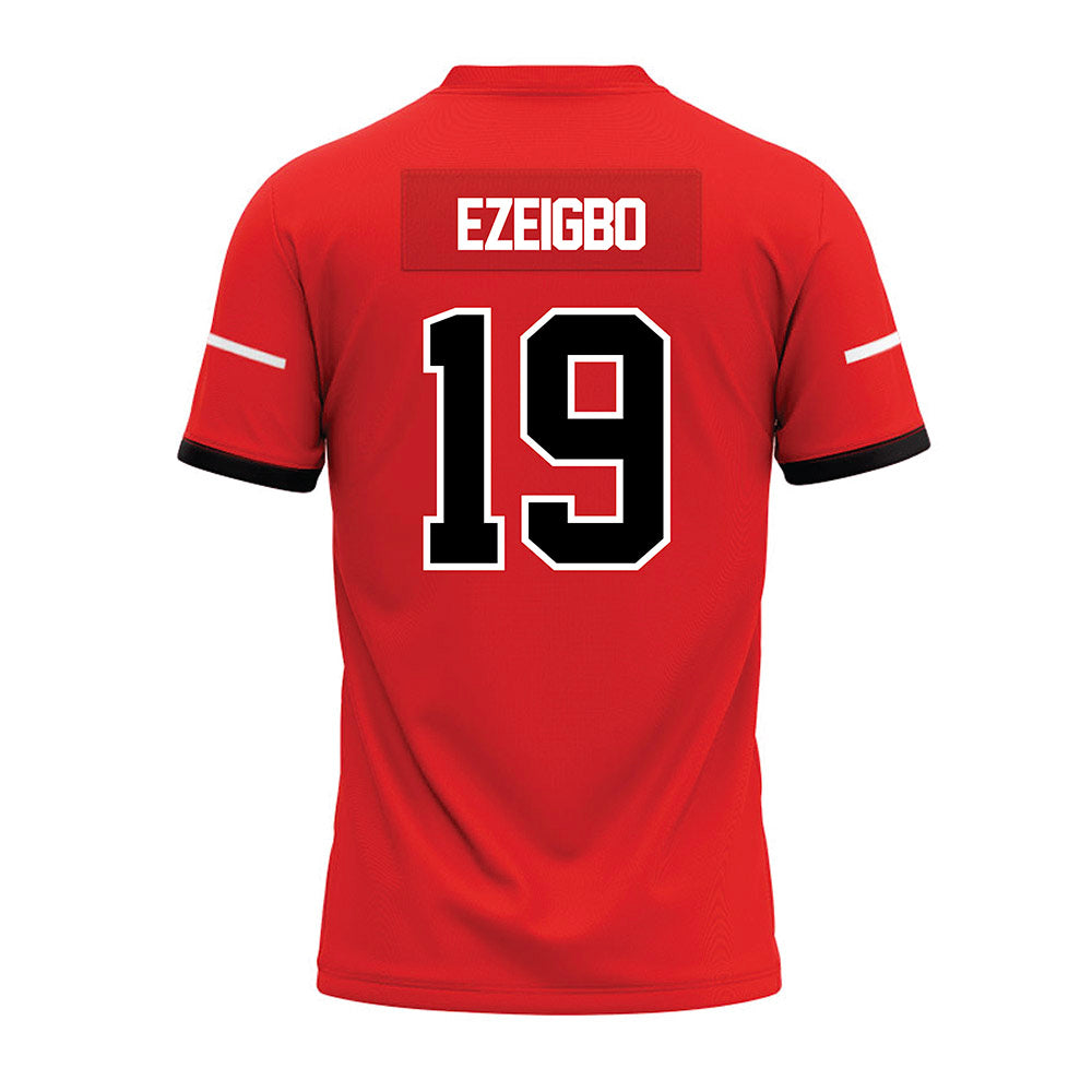 Campbell - NCAA Football : Chinua Ezeigbo - Premium Football Jersey-1