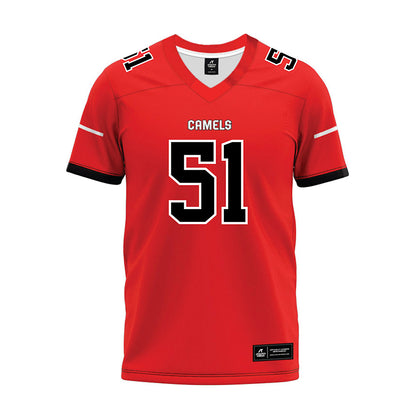 Campbell - NCAA Football : Julian Platt - Premium Football Jersey-0