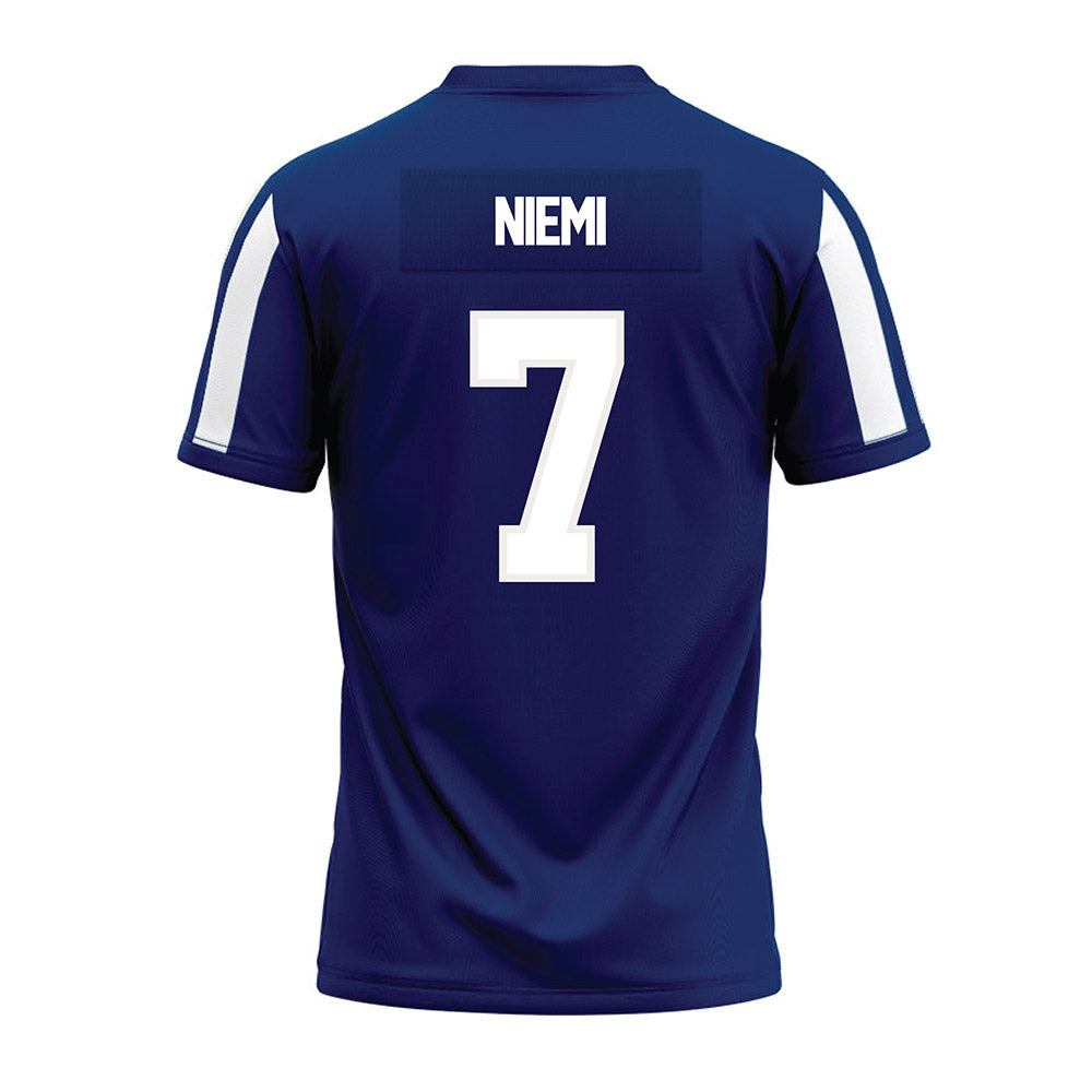 BU - NCAA Football : Evan Niemi - Premium Football Jersey