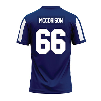 Butler - NCAA Football : William McCorison - Premium Football Jersey-1