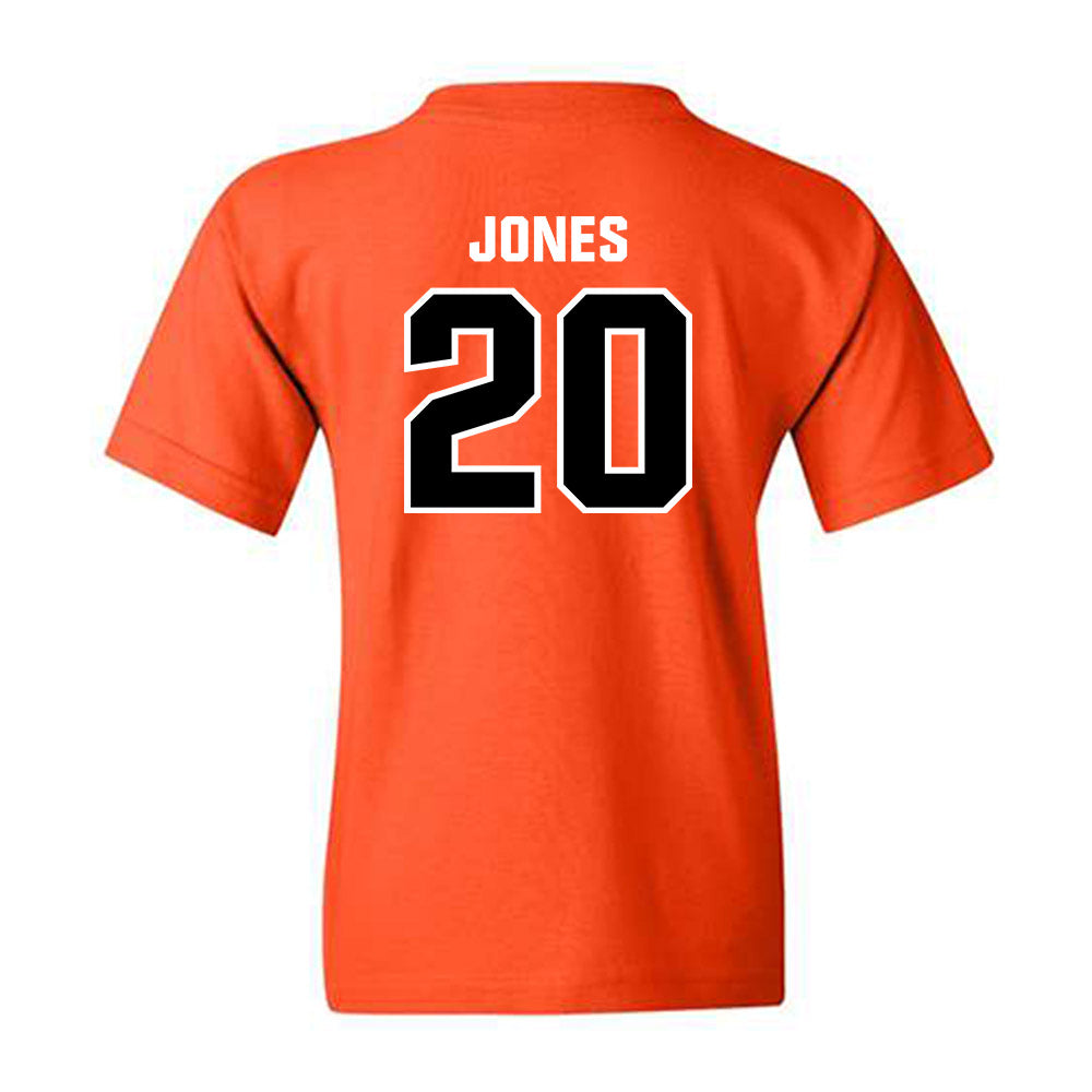 Oklahoma State - NCAA Women's Basketball : Stacie Jones - Classic Shersey Youth T-Shirt-1