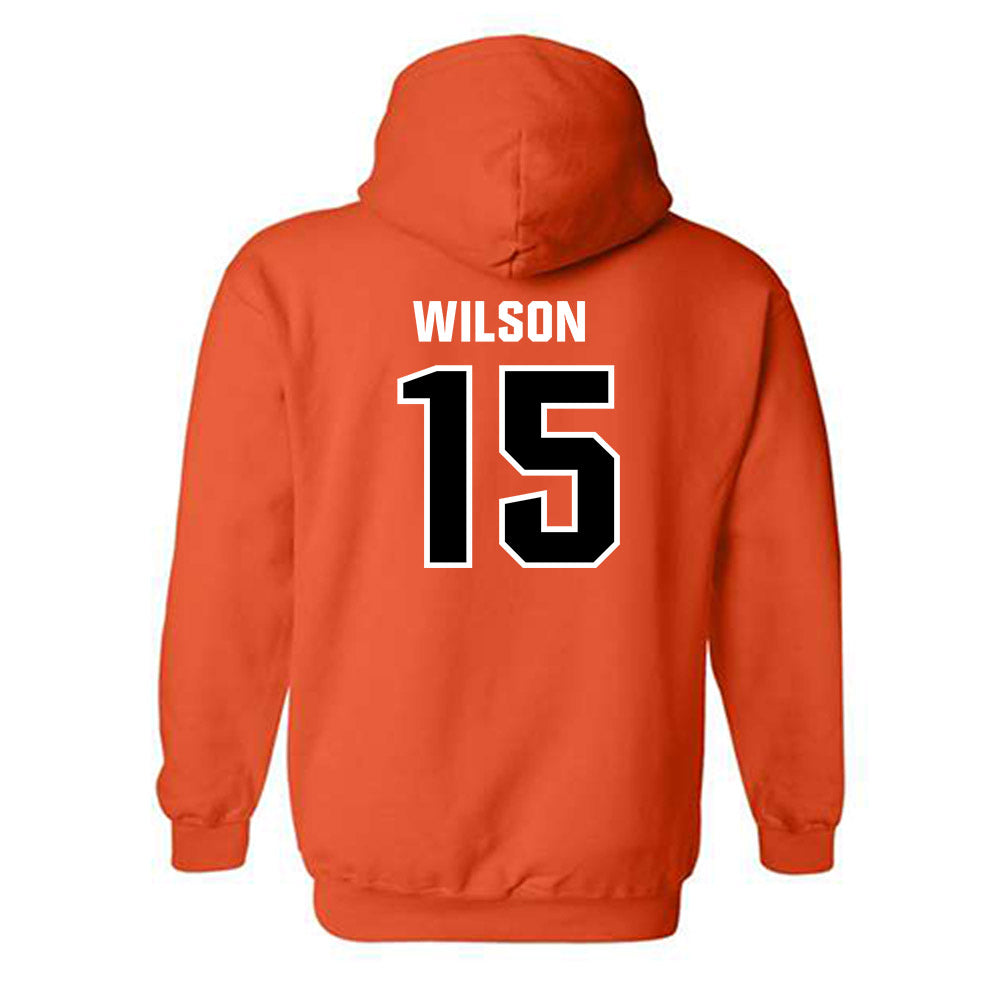 Oklahoma State - NCAA Women's Soccer : sophie Wilson - Classic Shersey Hooded Sweatshirt-1