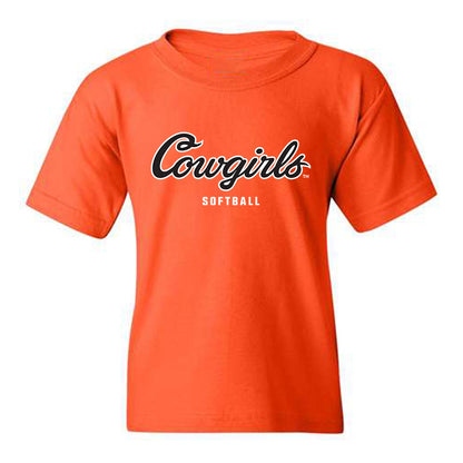 Oklahoma State - NCAA Softball : Tia Warsop - Classic Shersey Youth T-Shirt