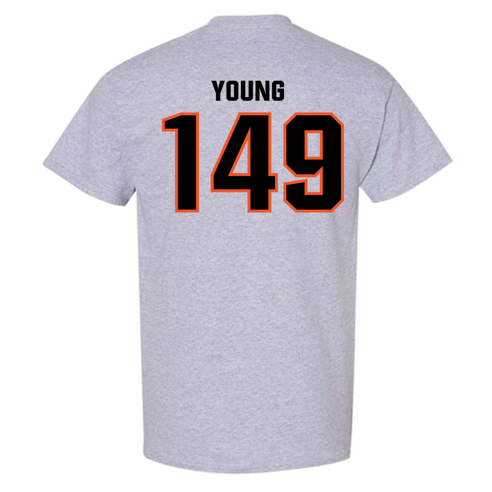 Oklahoma State - NCAA Wrestling : Carter Young - Classic Shersey T-Shirt