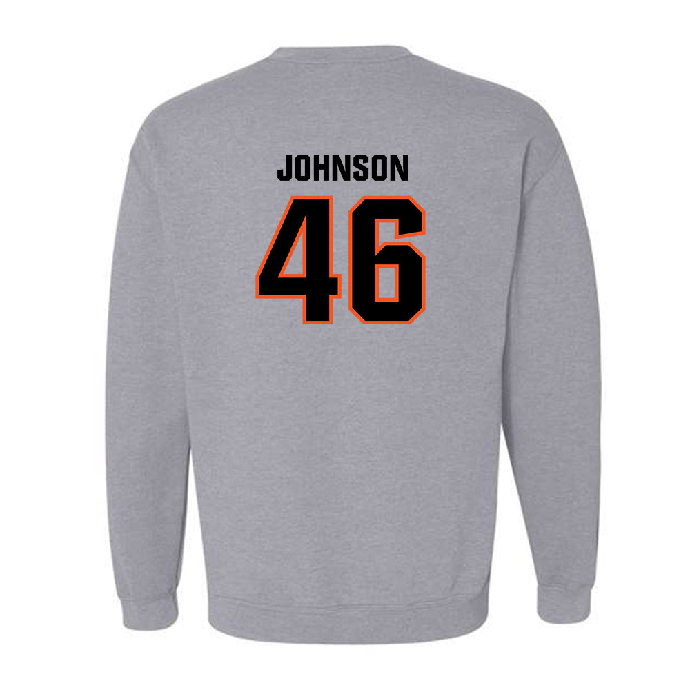 Oklahoma State - NCAA Football : Temerrick Johnson - Classic Shersey Crewneck Sweatshirt