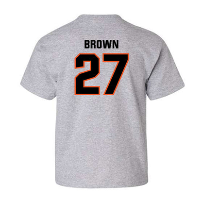 Oklahoma State - NCAA Baseball : Matthew Brown - Classic Shersey Youth T-Shirt-1