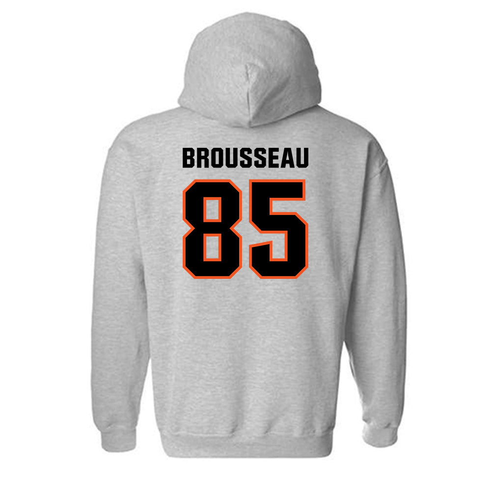 Oklahoma State - NCAA Football : Grayson Brousseau - Classic Shersey Hooded Sweatshirt-1