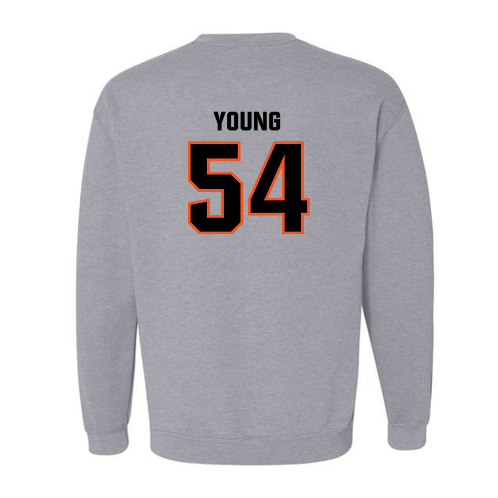 Oklahoma State - NCAA Football : Austin Young - Classic Shersey Crewneck Sweatshirt