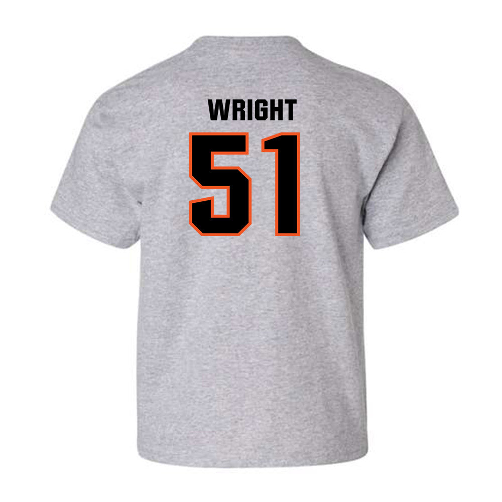 Oklahoma State - NCAA Men's Basketball : John-Michael Wright - Classic Shersey Youth T-Shirt