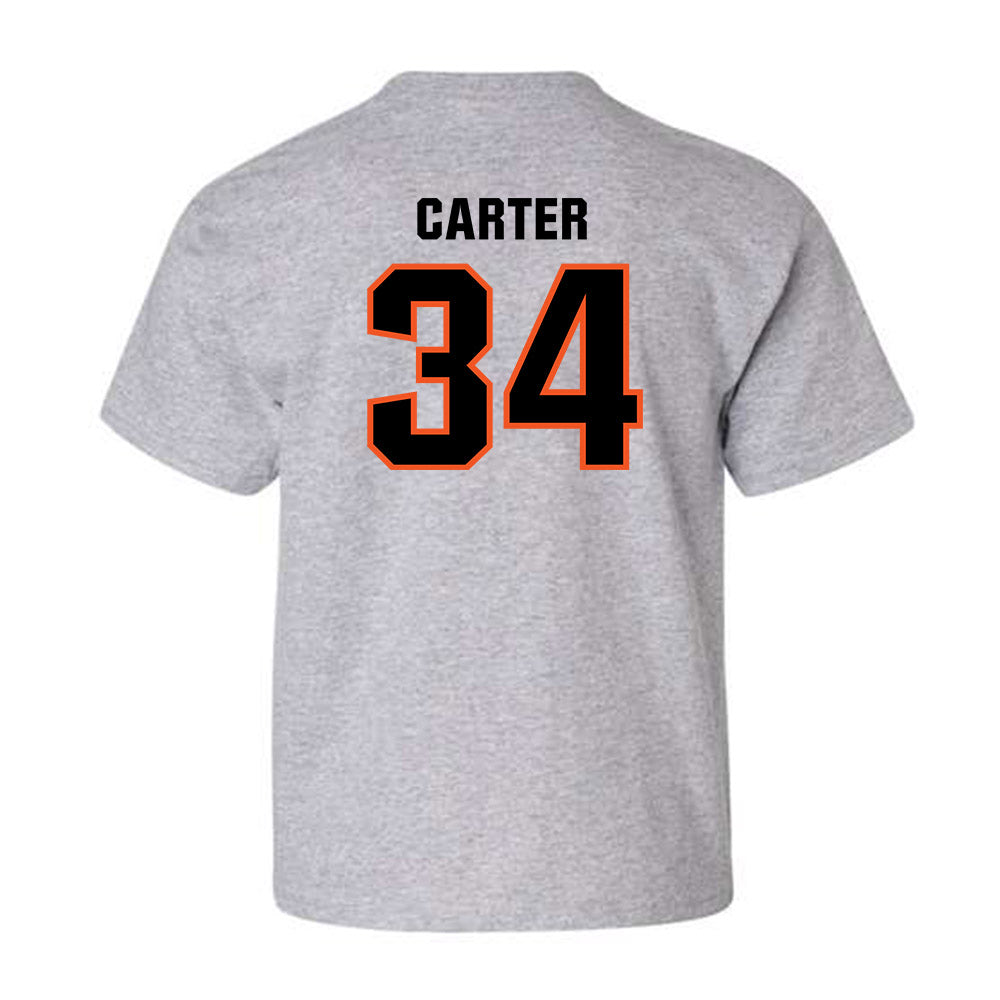 Oklahoma State - NCAA Baseball : Charlie Carter - Classic Shersey Youth T-Shirt