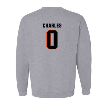 Oklahoma State - NCAA Football : Malik Charles - Classic Shersey Crewneck Sweatshirt-1