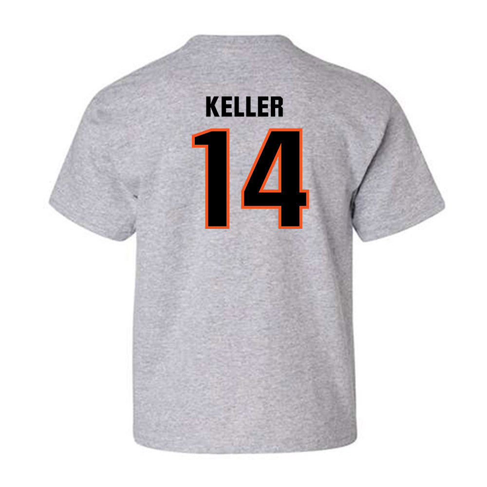 Oklahoma State - NCAA Men's Basketball : Jamyron Keller - Classic Shersey Youth T-Shirt-1