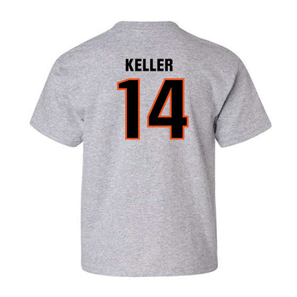 Oklahoma State - NCAA Men's Basketball : Jamyron Keller - Classic Shersey Youth T-Shirt-1