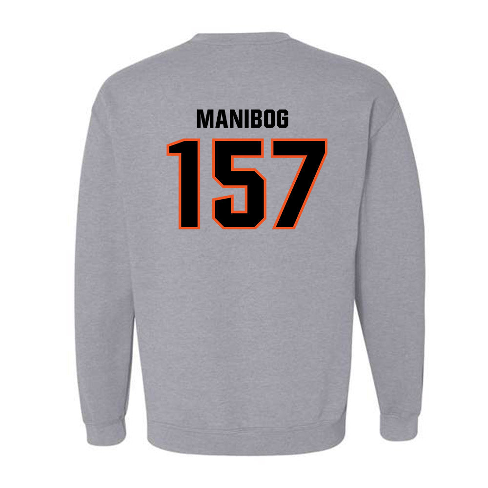 Oklahoma State - NCAA Wrestling : Jeremy Manibog - Classic Shersey Crewneck Sweatshirt