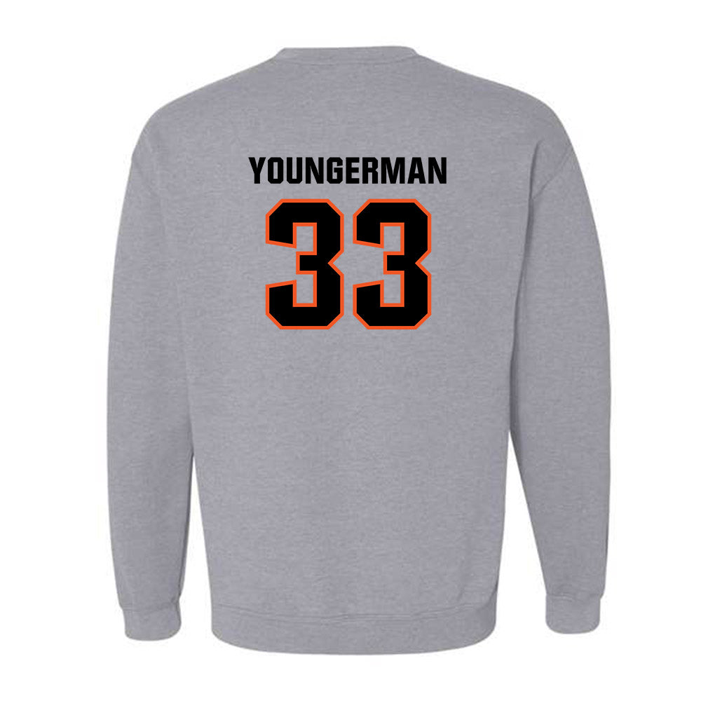 Oklahoma State - NCAA Baseball : Sean Youngerman - Classic Shersey Crewneck Sweatshirt-1