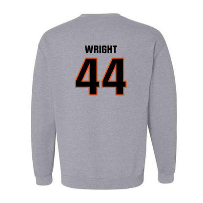 Oklahoma State - NCAA Football : Justin Wright - Classic Shersey Crewneck Sweatshirt