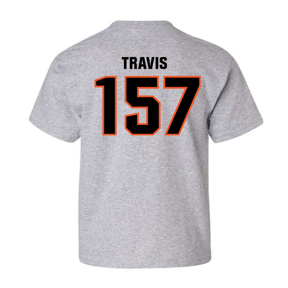 Oklahoma State - NCAA Wrestling : Teague Travis - Classic Shersey Youth T-Shirt