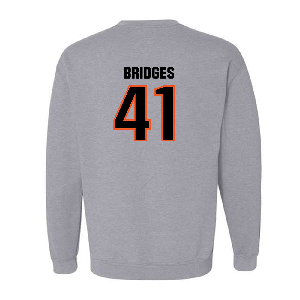 Oklahoma State - NCAA Baseball : Bowen Bridges - Classic Shersey Crewneck Sweatshirt