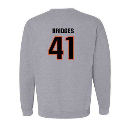 Oklahoma State - NCAA Baseball : Bowen Bridges - Classic Shersey Crewneck Sweatshirt