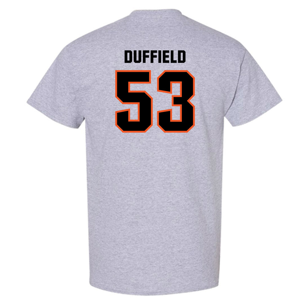 Oklahoma State - NCAA Football : Jaxson Duffield - Classic Shersey T-Shirt-1