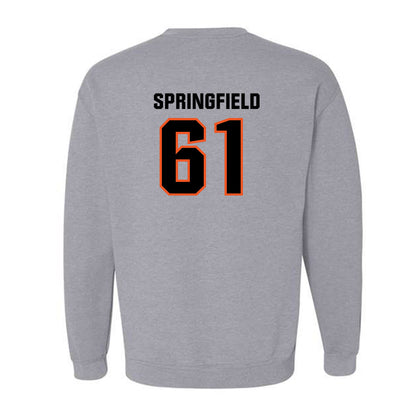 Oklahoma State - NCAA Football : Jake Springfield - Classic Shersey Crewneck Sweatshirt