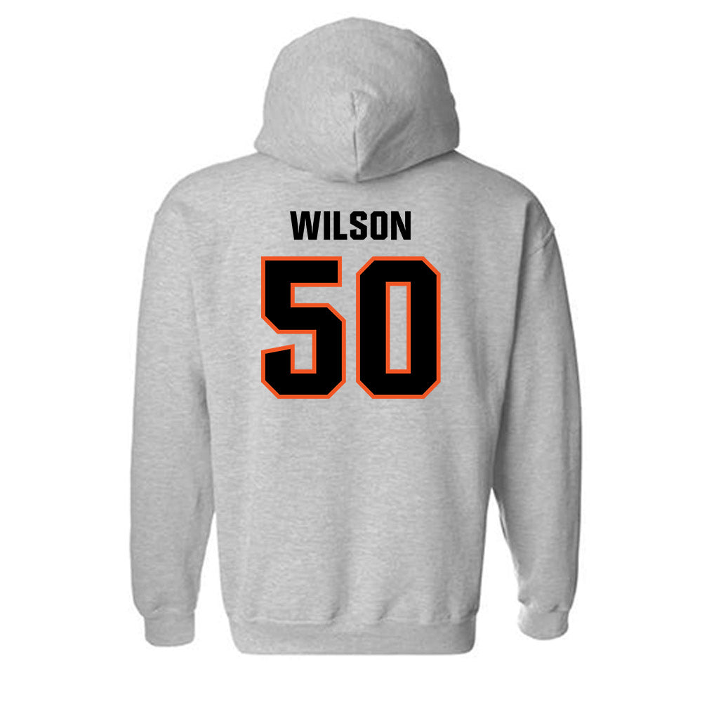 Oklahoma State - NCAA Football : Gunnar Wilson - Classic Shersey Hooded Sweatshirt