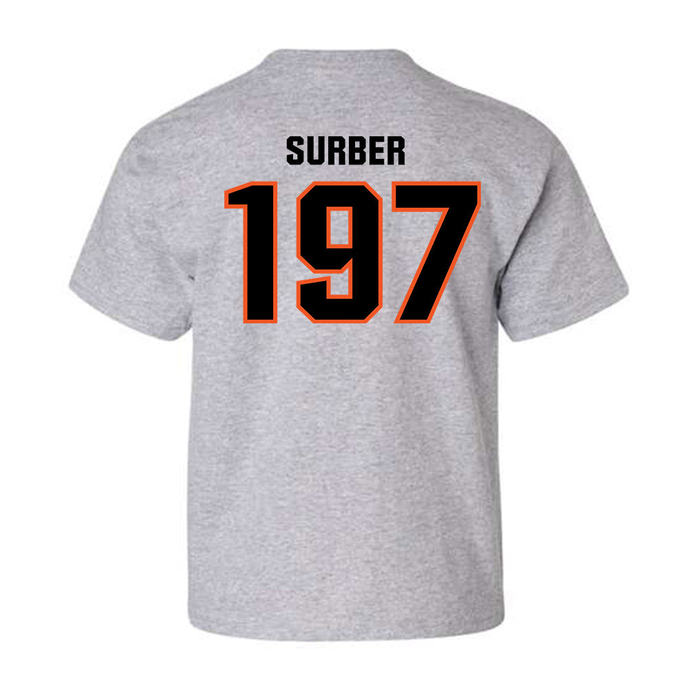 Oklahoma State - NCAA Wrestling : Luke Surber - Classic Shersey Youth T-Shirt