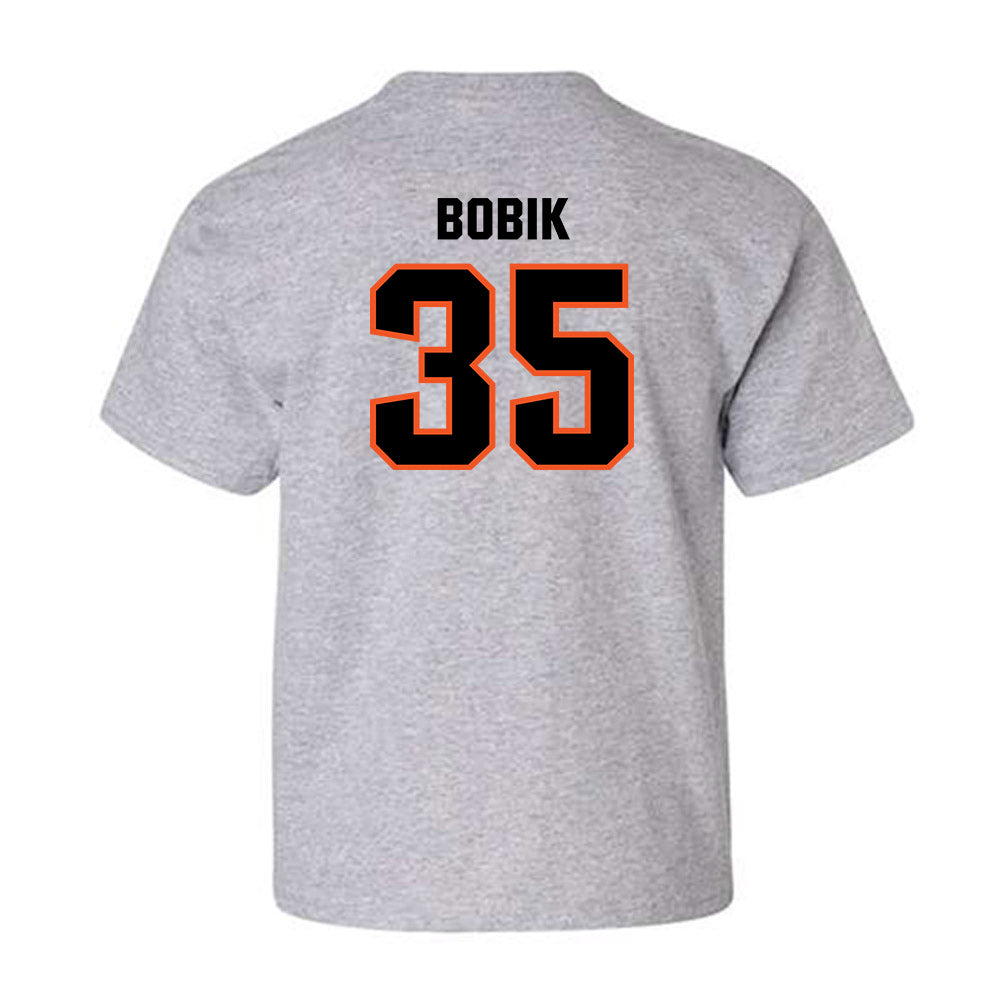 Oklahoma State - NCAA Men's Basketball : Jaxton Bobik - Classic Shersey Youth T-Shirt-1