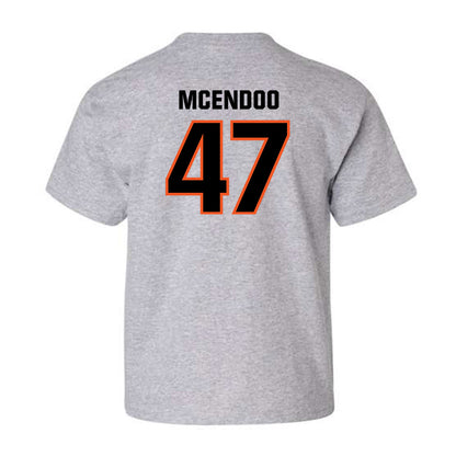 Oklahoma State - NCAA Football : Luke McEndoo - Classic Shersey Youth T-Shirt