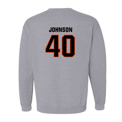 Oklahoma State - NCAA Baseball : Cole Johnson - Classic Shersey Crewneck Sweatshirt