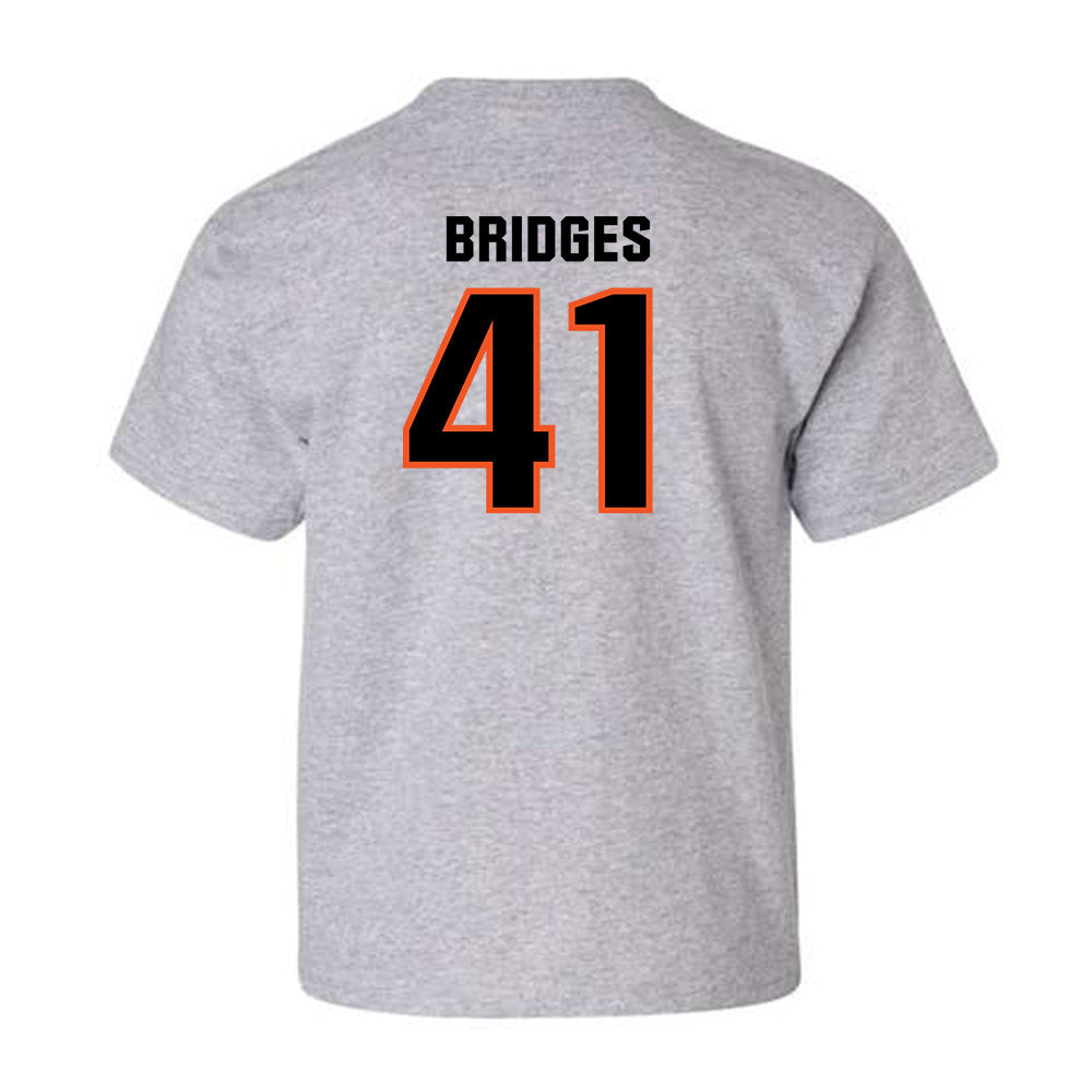 Oklahoma State - NCAA Baseball : Bowen Bridges - Classic Shersey Youth T-Shirt